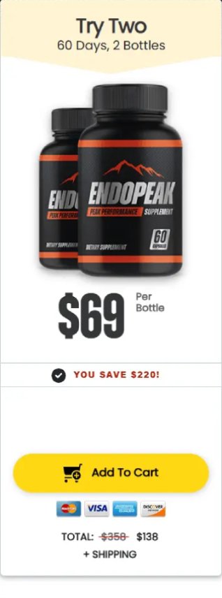 EndoPeak standard package with special pricing offer